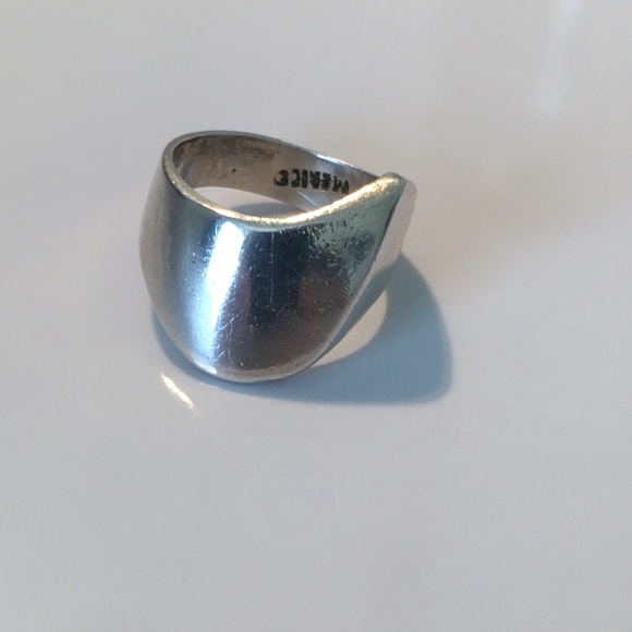 Sterling silver ring size 7 - Picture 4 of 6